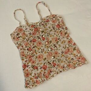 Poetry Floral Corset Top Size Large